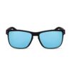Matsorte letvægts Wayfarer style solbriller | Blå spejlglas - Billede 2