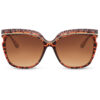 Leopard Diamant Solbriller - Brun - Billede 2
